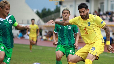 Kết quả Lâm Đồng 0-2 SLNA: SLNA giành quyền đi tiếp